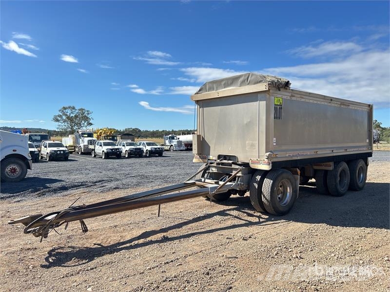 MaxiTrans 5.8 m Super Dog End Dump Trailer Billenő pótkocsik