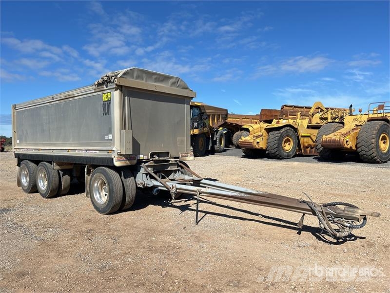 MaxiTrans 5.8 m Super Dog End Dump Trailer Billenő pótkocsik