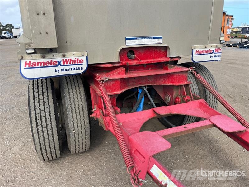 MaxiTrans 5.9 m Super Dog End Dump Trailer Sklápěcí přívěsy