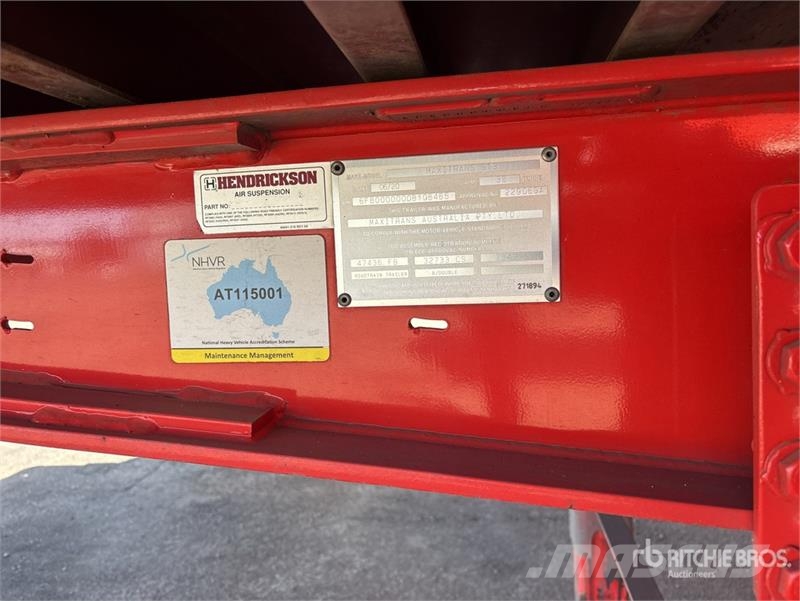 MaxiTrans 6.1 m Tri/A Lead Container Trailer Konteinerveohaagised