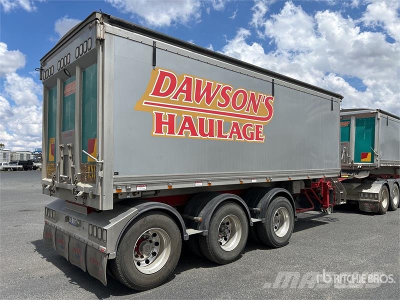 MaxiTrans 6.65 m Tri/A Stag End Dump Trailer Самоскиди