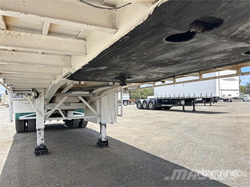 MaxiTrans 6 m Bogie/A B-Double Lead Flatbed Trailer Remolques de cama baja