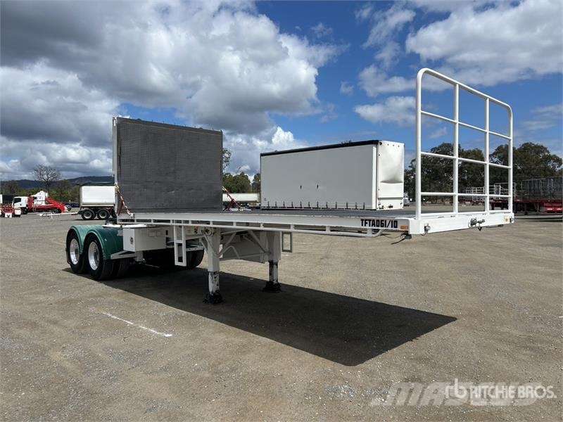 MaxiTrans 6 m Bogie/A B-Double Lead Flatbed Trailer Remolques de cama baja
