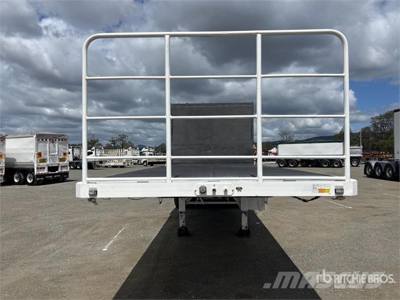 MaxiTrans 6 m Bogie/A B-Double Lead Flatbed Trailer Remolques de cama baja