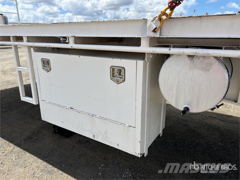 MaxiTrans 6 m Bogie/A B-Double Lead Flatbed Trailer Remolques de cama baja