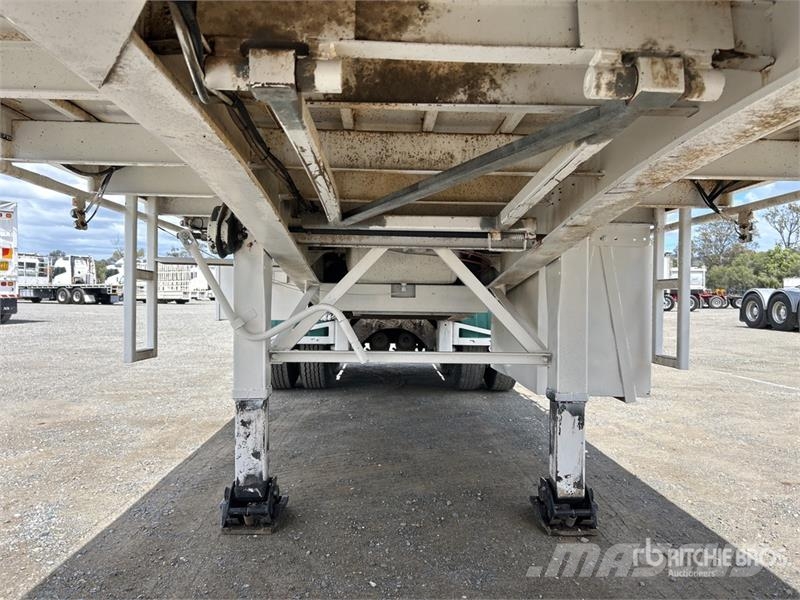 MaxiTrans 6 m Bogie/A B-Double Lead Flatbed Trailer Remolques de cama baja