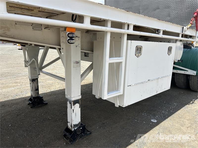 MaxiTrans 6 m Bogie/A B-Double Lead Flatbed Trailer Remolques de cama baja