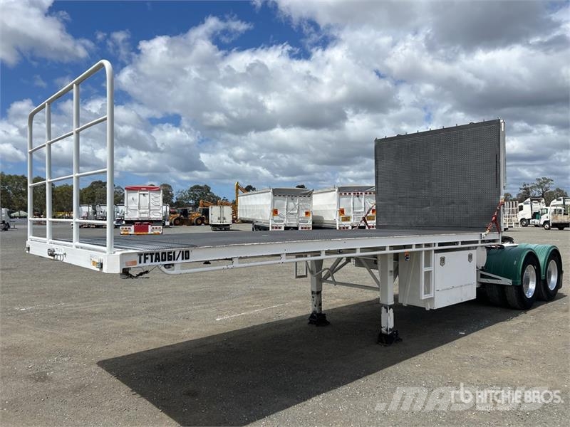 MaxiTrans 6 m Bogie/A B-Double Lead Flatbed Trailer Remolques de cama baja