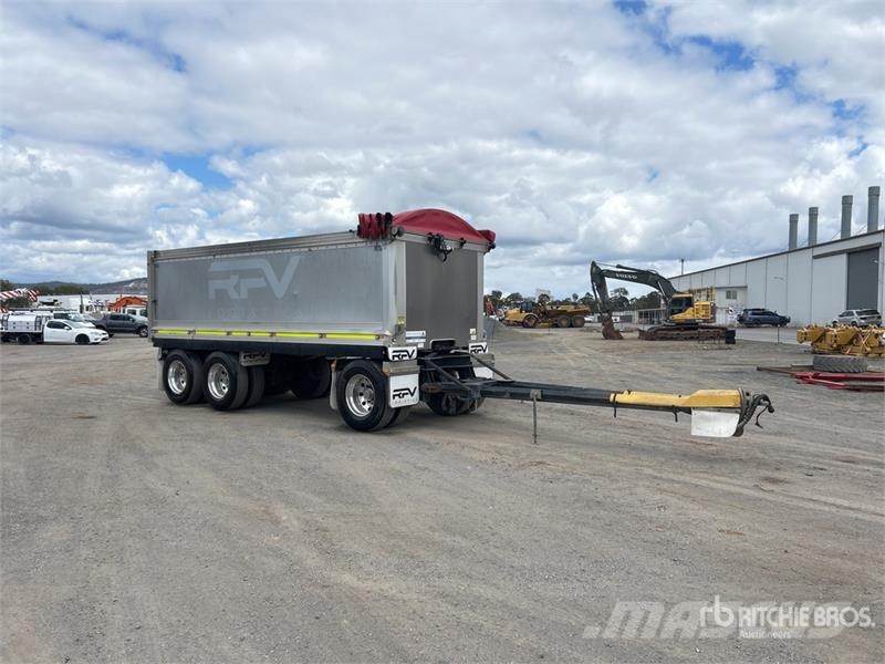 MaxiTrans 6 m Super Dog End Dump Trailer Sora- ja kippiperävaunut