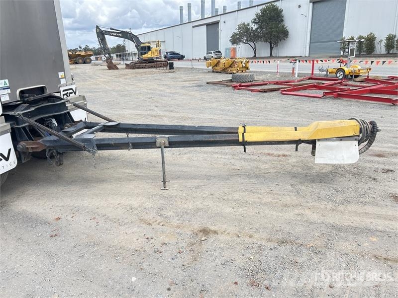 MaxiTrans 6 m Super Dog End Dump Trailer Sora- ja kippiperävaunut