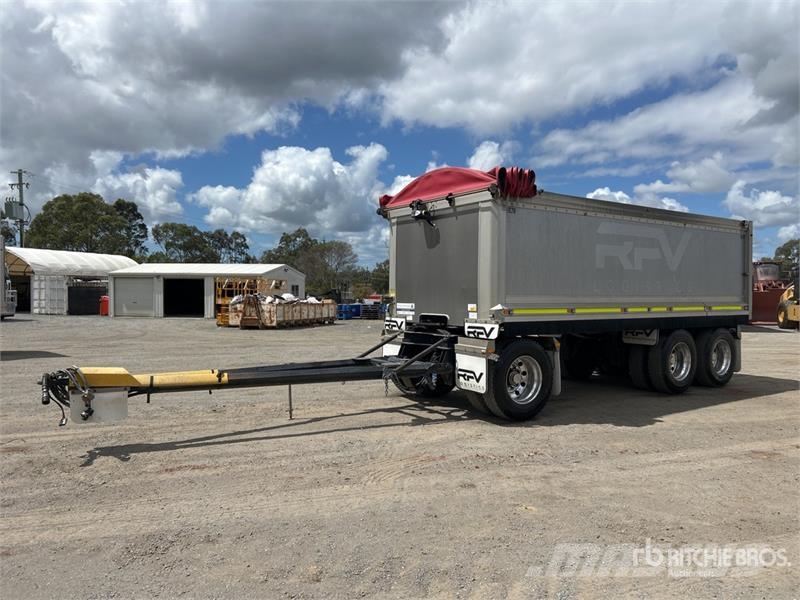 MaxiTrans 6 m Super Dog End Dump Trailer Sora- ja kippiperävaunut