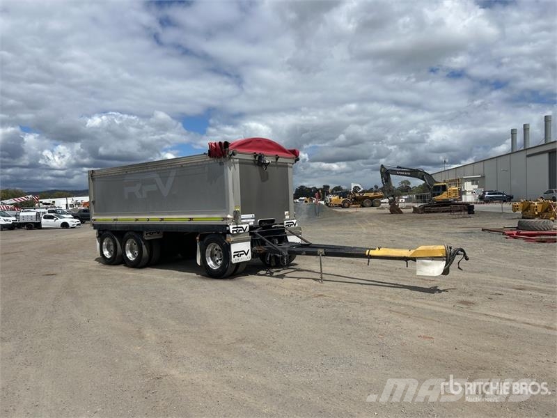 MaxiTrans 6 m Super Dog End Dump Trailer Sora- ja kippiperävaunut