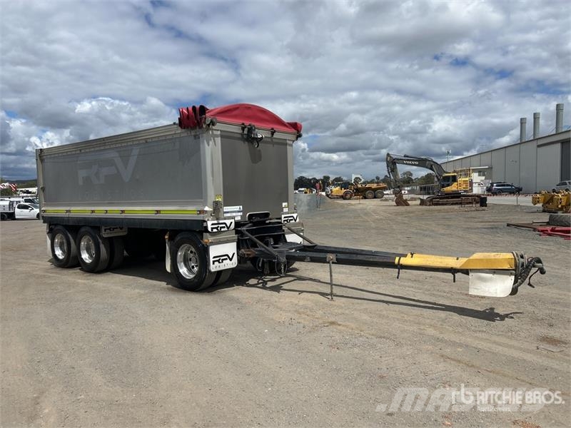 MaxiTrans 6 m Super Dog End Dump Trailer Sora- ja kippiperävaunut