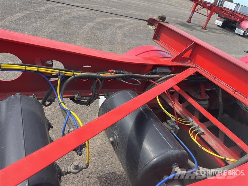 MaxiTrans 6 m Tri/A B-Double Lead Container Trailer Прицепы-Контейнеровозы