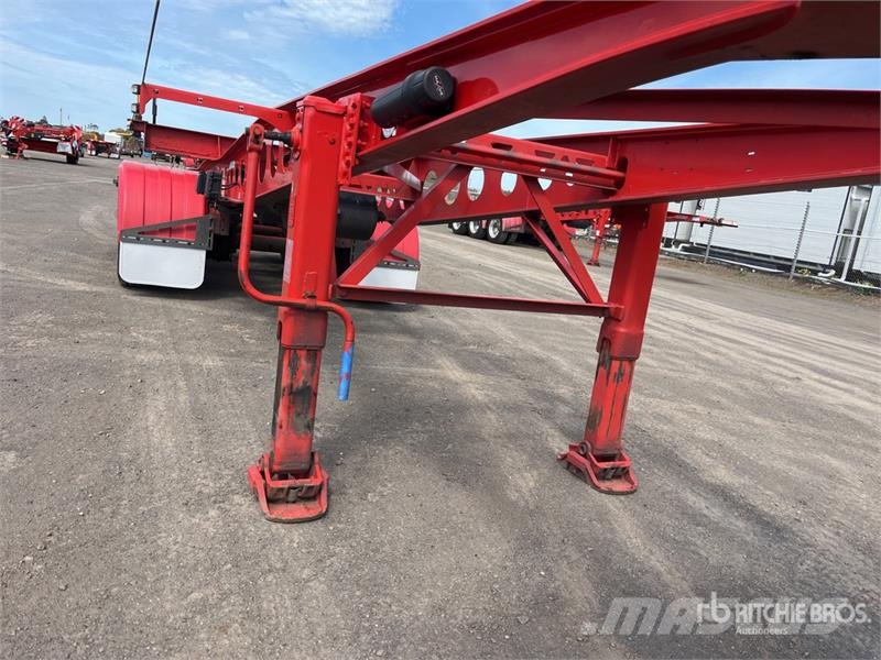 MaxiTrans 6 m Tri/A B-Double Lead Container Trailer Прицепы-Контейнеровозы