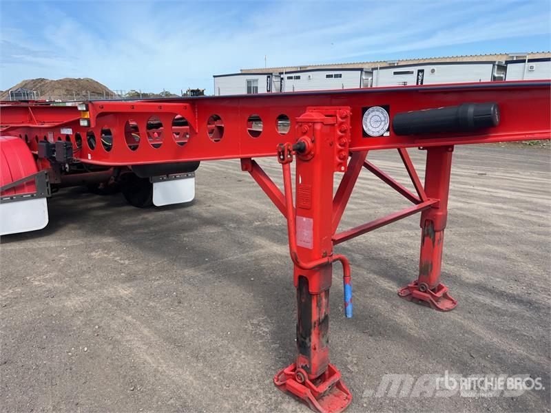 MaxiTrans 6 m Tri/A B-Double Lead Container Trailer Прицепы-Контейнеровозы