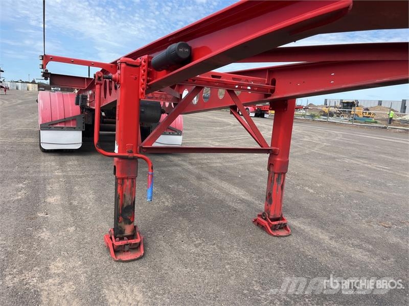 MaxiTrans 6 m Tri/A B-Double Lead Container Trailer Remorque porte container