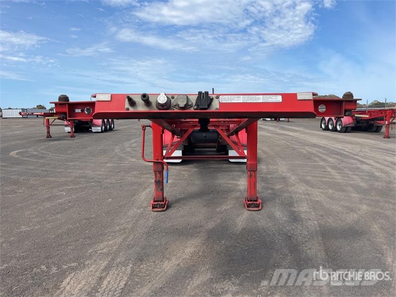 MaxiTrans 6 m Tri/A B-Double Lead Container Trailer Прицепы-Контейнеровозы