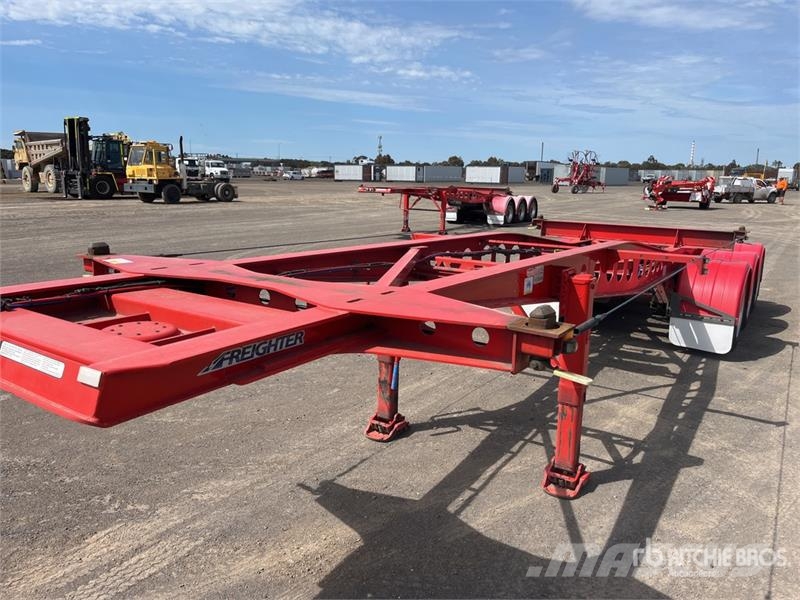 MaxiTrans 6 m Tri/A B-Double Lead Container Trailer Прицепы-Контейнеровозы
