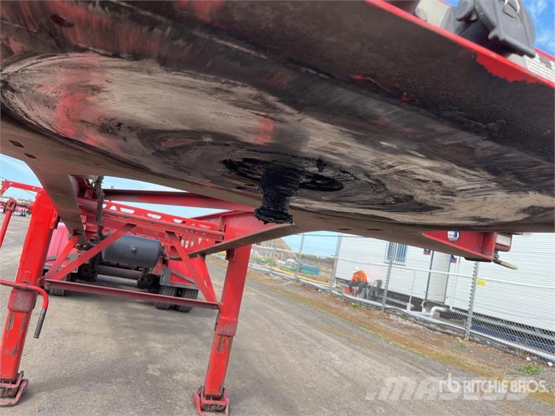 MaxiTrans 6 m Tri/A B-Double Lead Container Trailer Remorque porte container