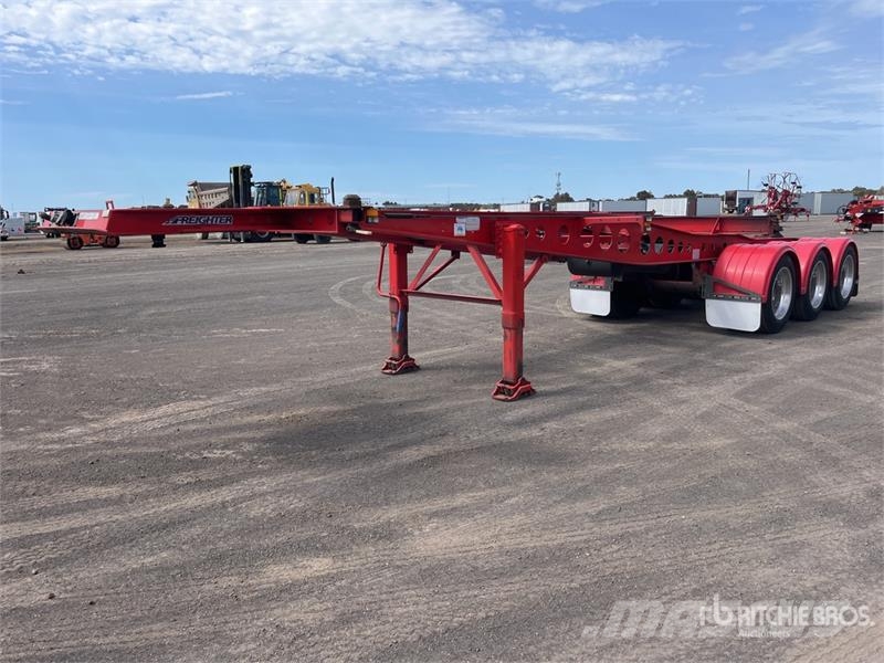 MaxiTrans 6 m Tri/A B-Double Lead Container Trailer Прицепы-Контейнеровозы