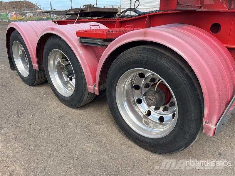 MaxiTrans 6 m Tri/A B-Double Lead Container Trailer Remorque porte container