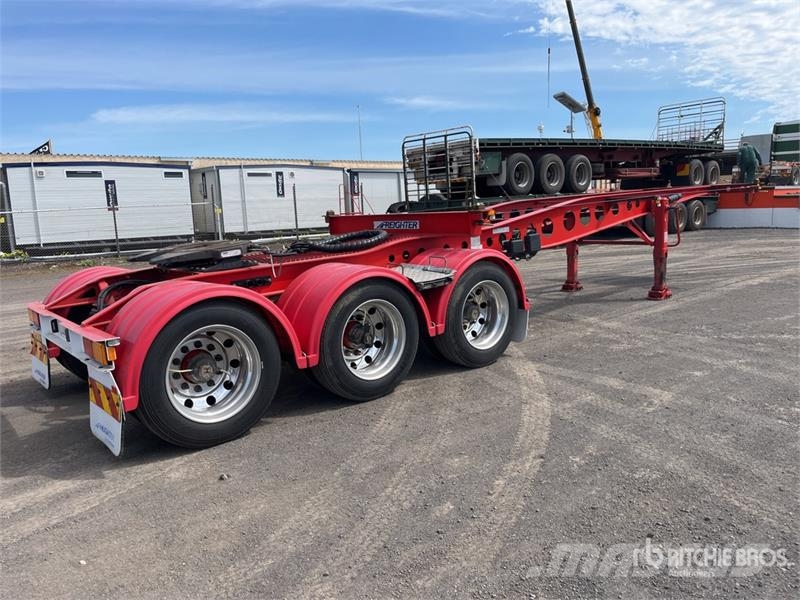 MaxiTrans 6 m Tri/A B-Double Lead Container Trailer Прицепы-Контейнеровозы