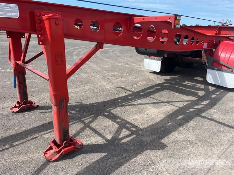 MaxiTrans 6 m Tri/A B-Double Lead Container Trailer Прицепы-Контейнеровозы