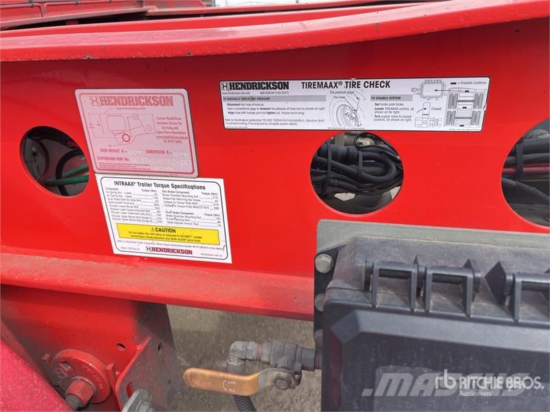 MaxiTrans 6 m Tri/A B-Double Lead Container Trailer Remorque porte container