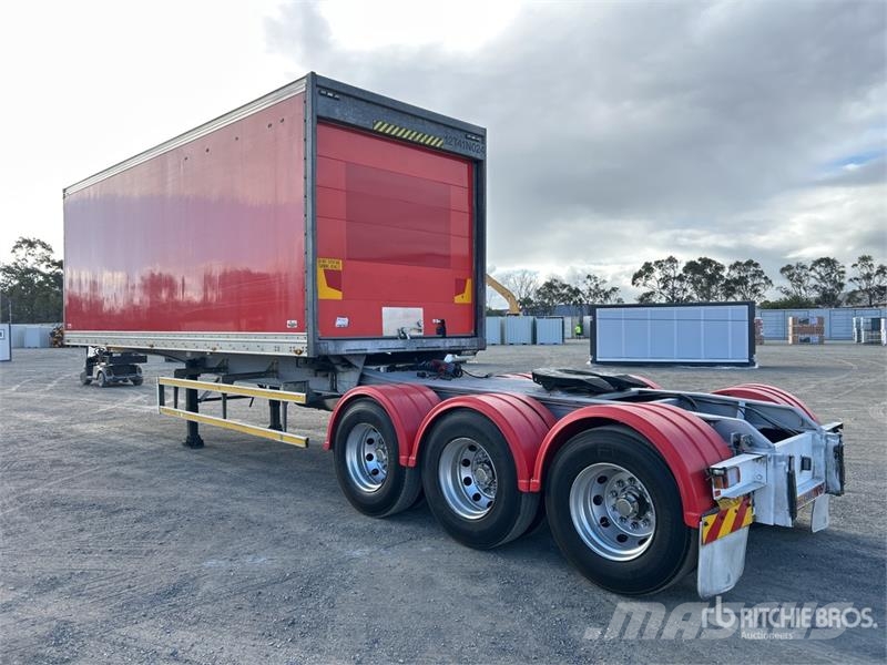 MaxiTrans 7.2 m B-Double Lead Refrigerated Trailer Chladiarenské návesy