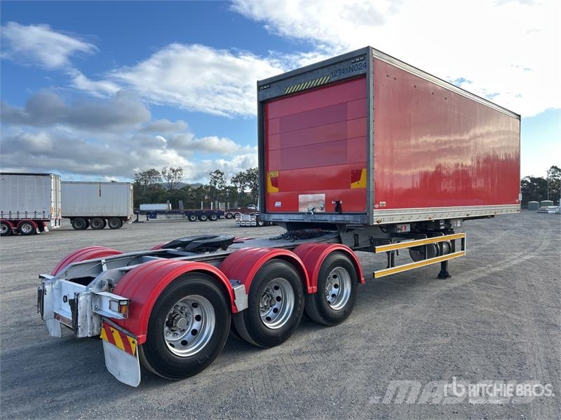 MaxiTrans 7.2 m B-Double Lead Refrigerated Trailer Chladiarenské návesy