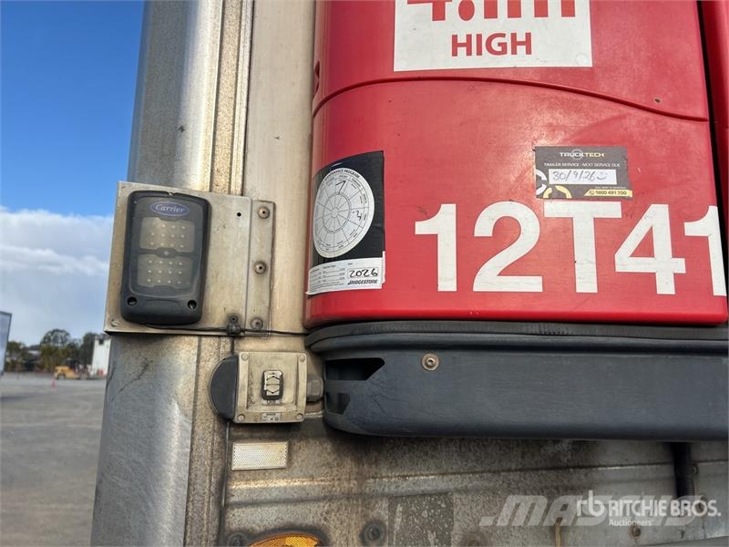 MaxiTrans 7.2 m B-Double Lead Refrigerated Trailer Chladiarenské návesy