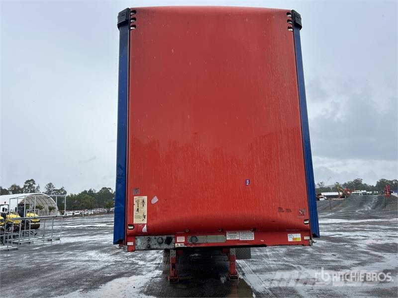 MaxiTrans 7.3 m Tri/A B-Double Lead Step Deck Curtain Side T Rimorchi centinati