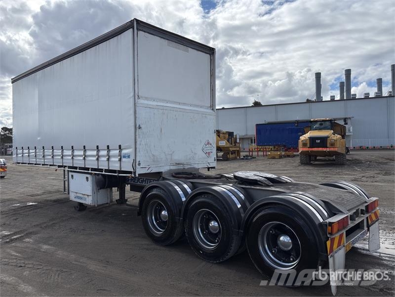 MaxiTrans 7.3 m Tri/A B-Double Lead Curtain Side Trailer Rimorchi centinati