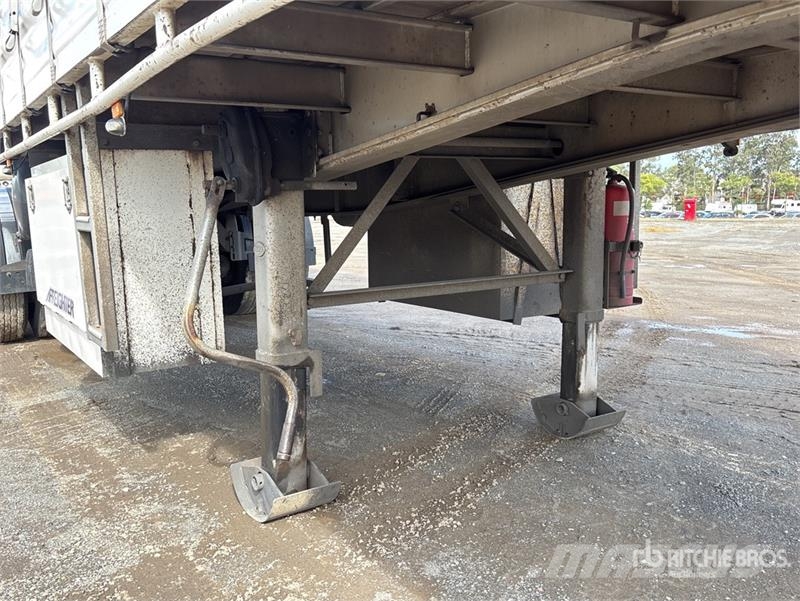 MaxiTrans 7.3 m Tri/A B-Double Lead Curtain Side Trailer Rimorchi centinati