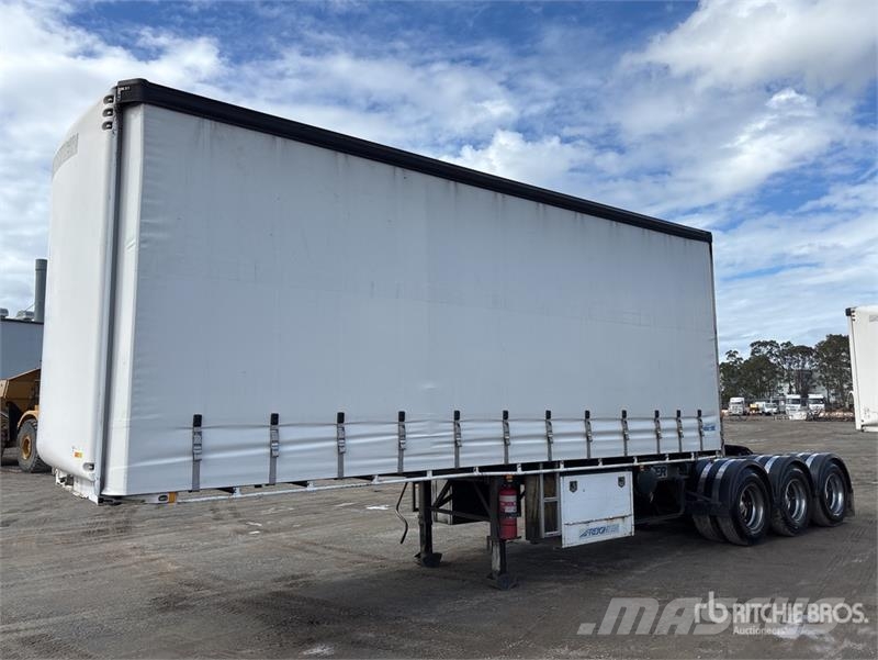 MaxiTrans 7.3 m Tri/A B-Double Lead Curtain Side Trailer Rimorchi centinati