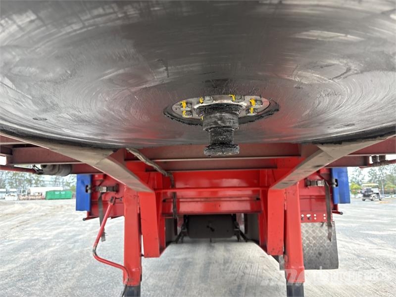 MaxiTrans 7.4 m Tri/A B-Double Lead Curtain Side Trailer Тентовані причепи