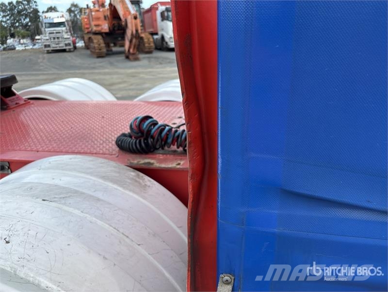 MaxiTrans 7.4 m Tri/A B-Double Lead Curtain Side Trailer مقطورات بغطاء جانبي