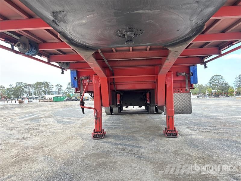 MaxiTrans 7.4 m Tri/A B-Double Lead Curtain Side Trailer مقطورات بغطاء جانبي