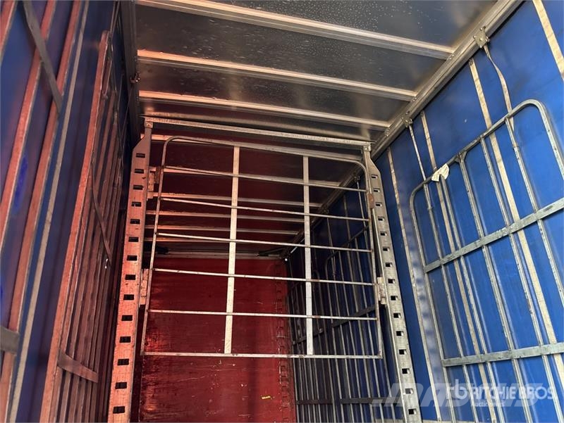 MaxiTrans 7.4 m Tri/A B-Double Lead Curtain Side Trailer مقطورات بغطاء جانبي