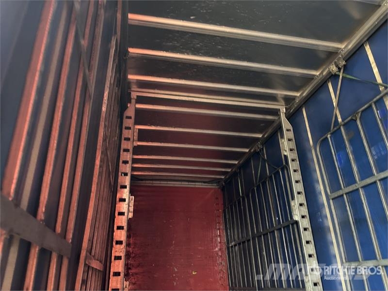MaxiTrans 7.4 m Tri/A B-Double Lead Curtain Side Trailer Тентовані причепи