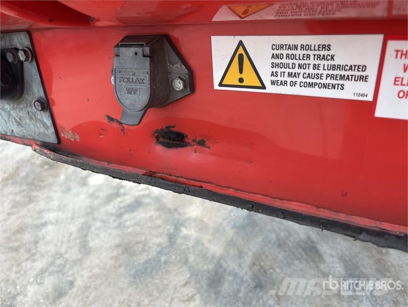 MaxiTrans 7.4 m Tri/A B-Double Lead Curtain Side Trailer مقطورات بغطاء جانبي