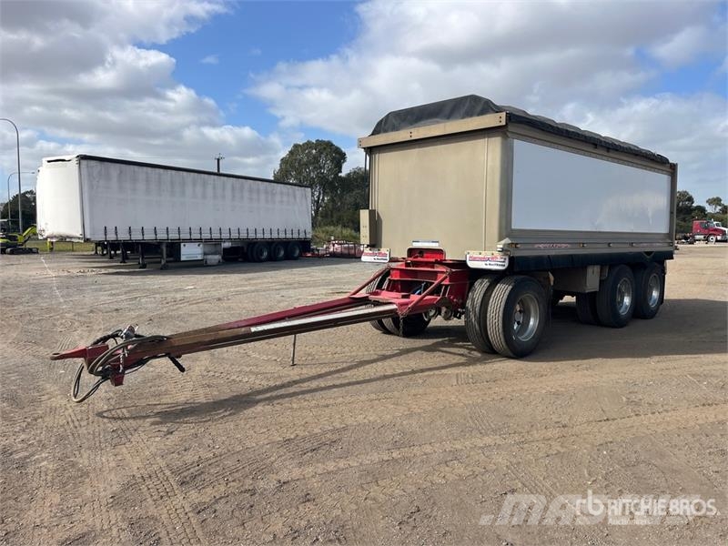MaxiTrans Super Dog 5.9 m Tri/A End Dump Trailer Sora- ja kippiperävaunut