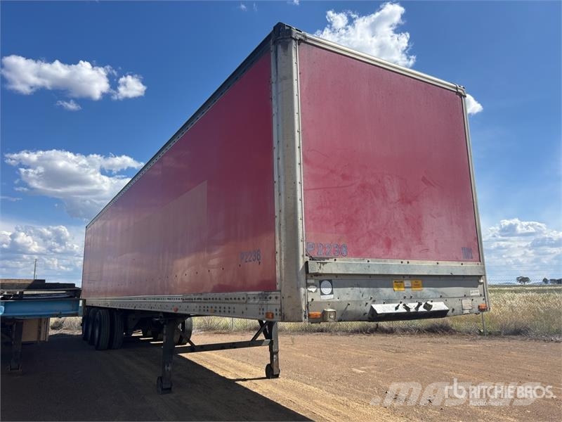 MaxiTrans Tri/A 14.4m Van Trailer 박스 바디 트레일러