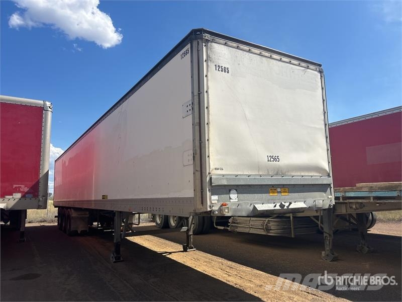 MaxiTrans Van Trailer 박스 바디 트레일러