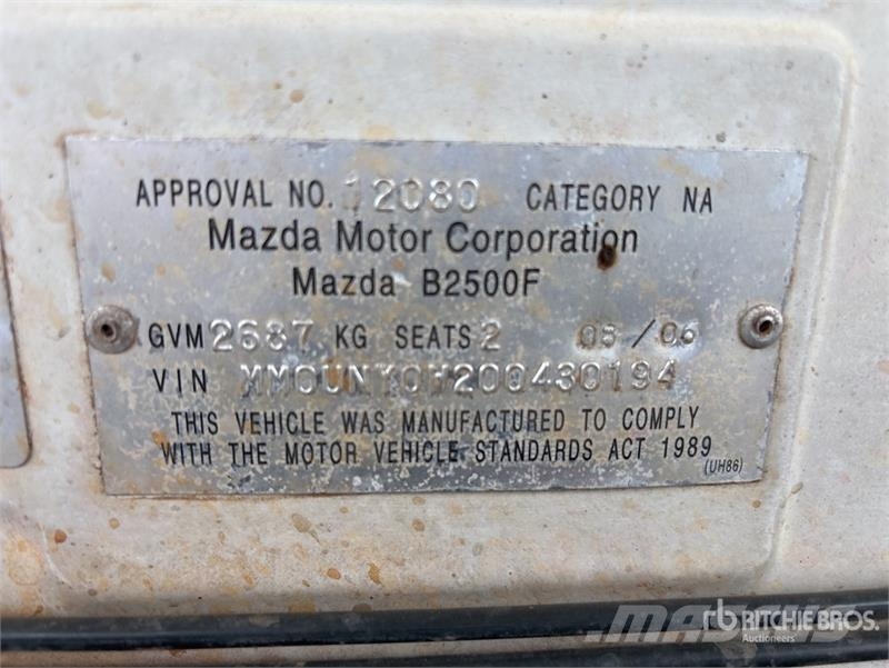 Mazda Bravo B25 4x2 Pickup Drugi