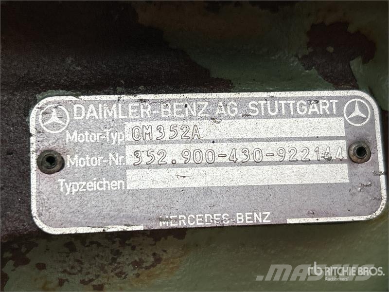 MB Trac Engine Moottorit