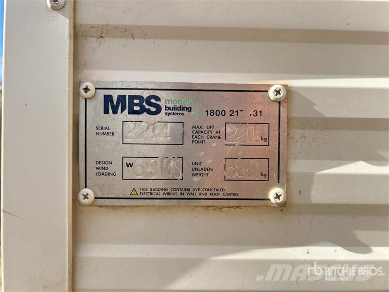MBS 14.4 m x 3.3 m Skid-Mounted Accommodation Other trailers