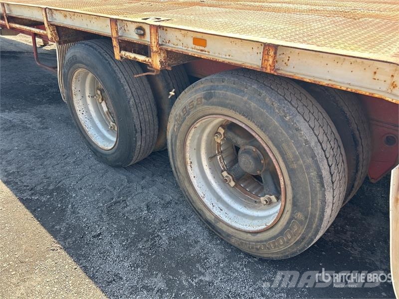 McGrath 13 m Bogie/A Step Deck Trailer Remorque surbaissée
