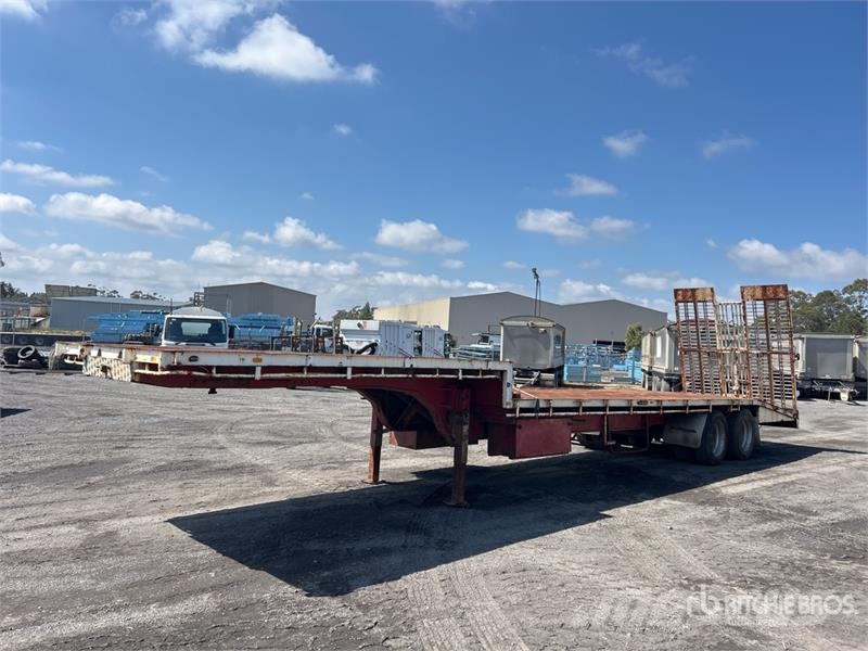 McGrath 13 m Bogie/A Step Deck Trailer Remorque surbaissée